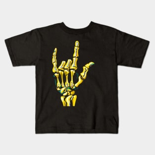 Skeleton Hand Kids T-Shirt